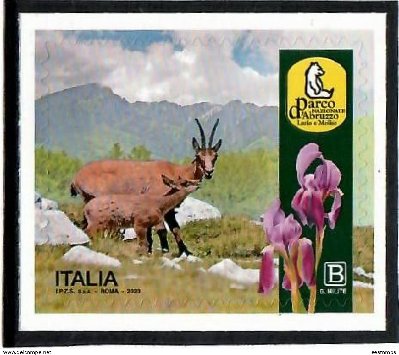 Italy 2023 . 100th Anniversary National Park D'Abruzzo . 1v. - 2021-...: Poststempel