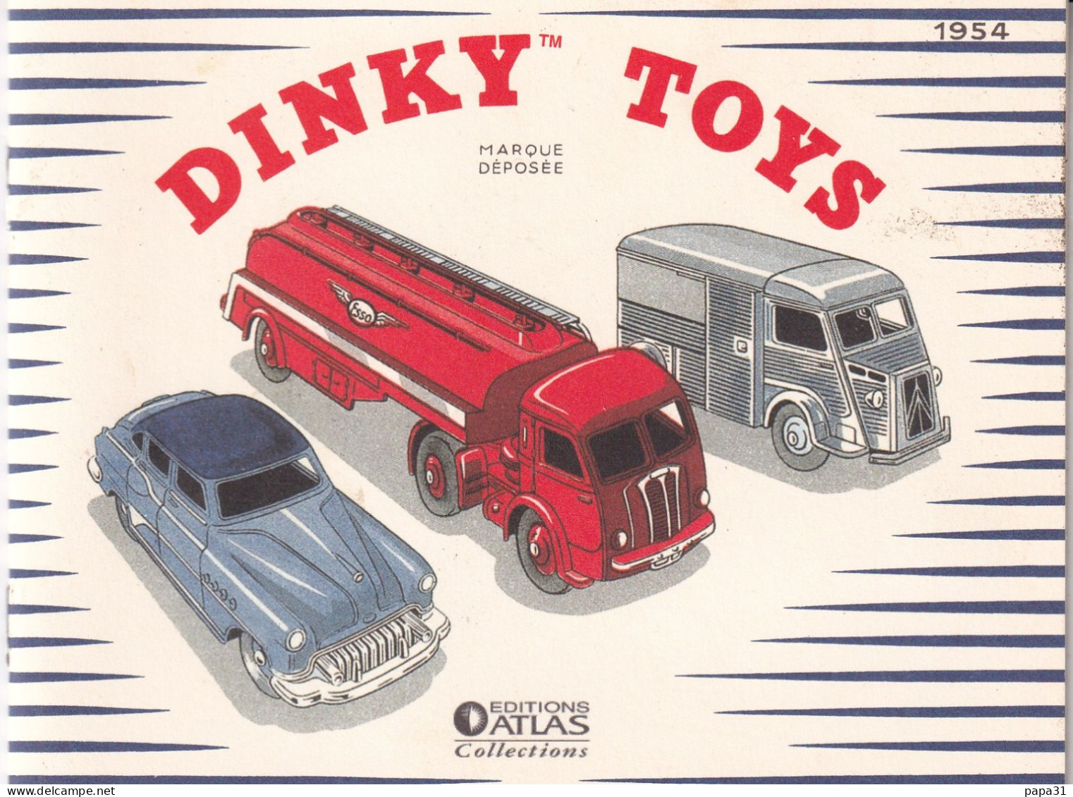 Voiture_catalogue Dinky Toys – Atlas 1954 - Autres & Non Classés