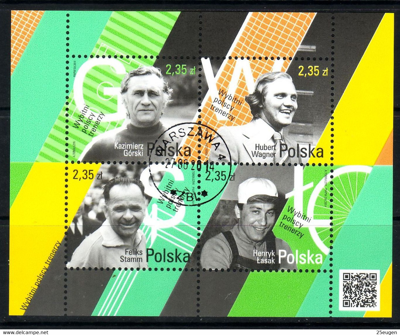 POLAND 2014 Michel No Bl 227 Used - Gebraucht