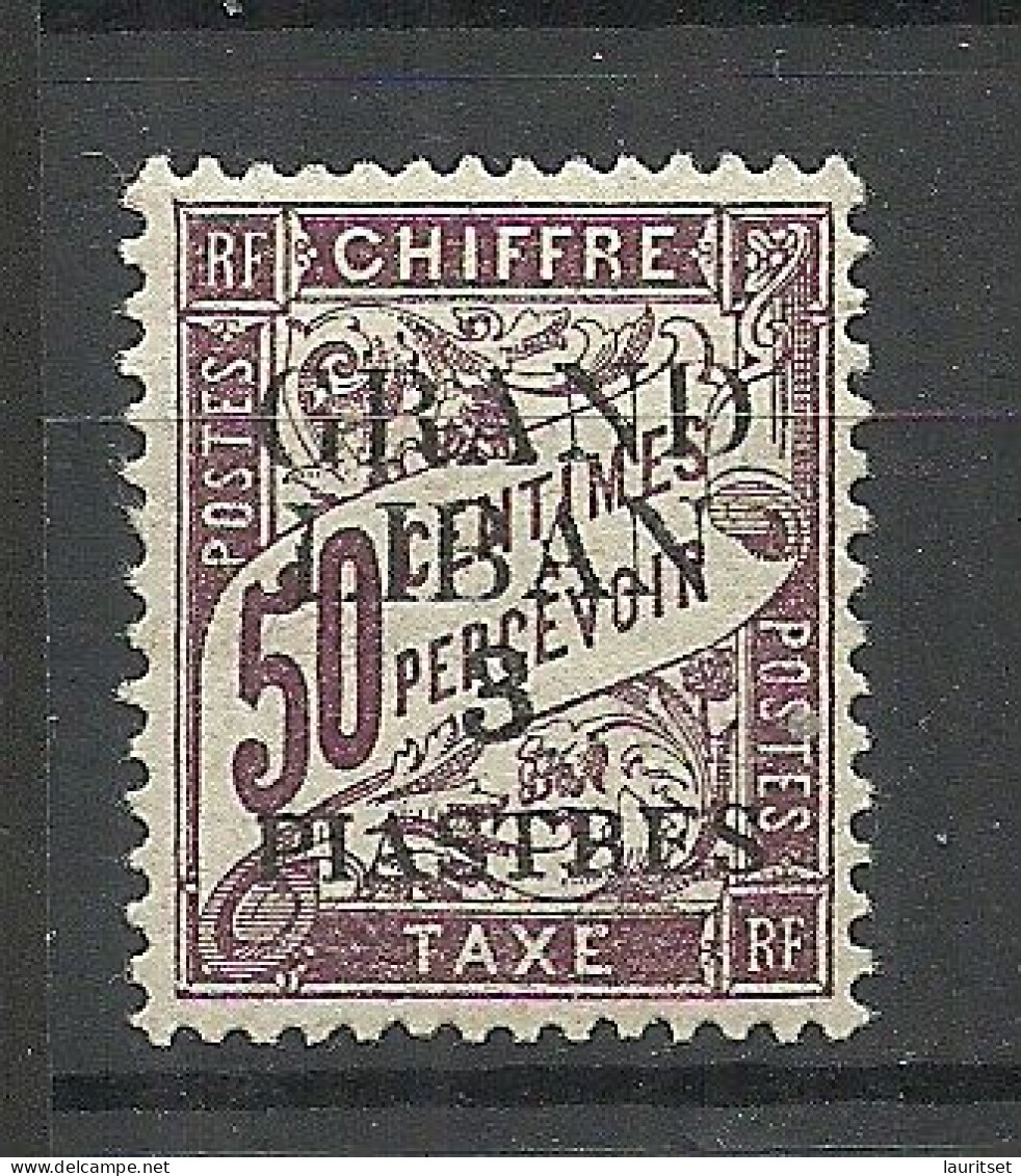 GRAND LIBAN 1924 Michel 4 Postage Due Chiffre Taxe * - Postage Due