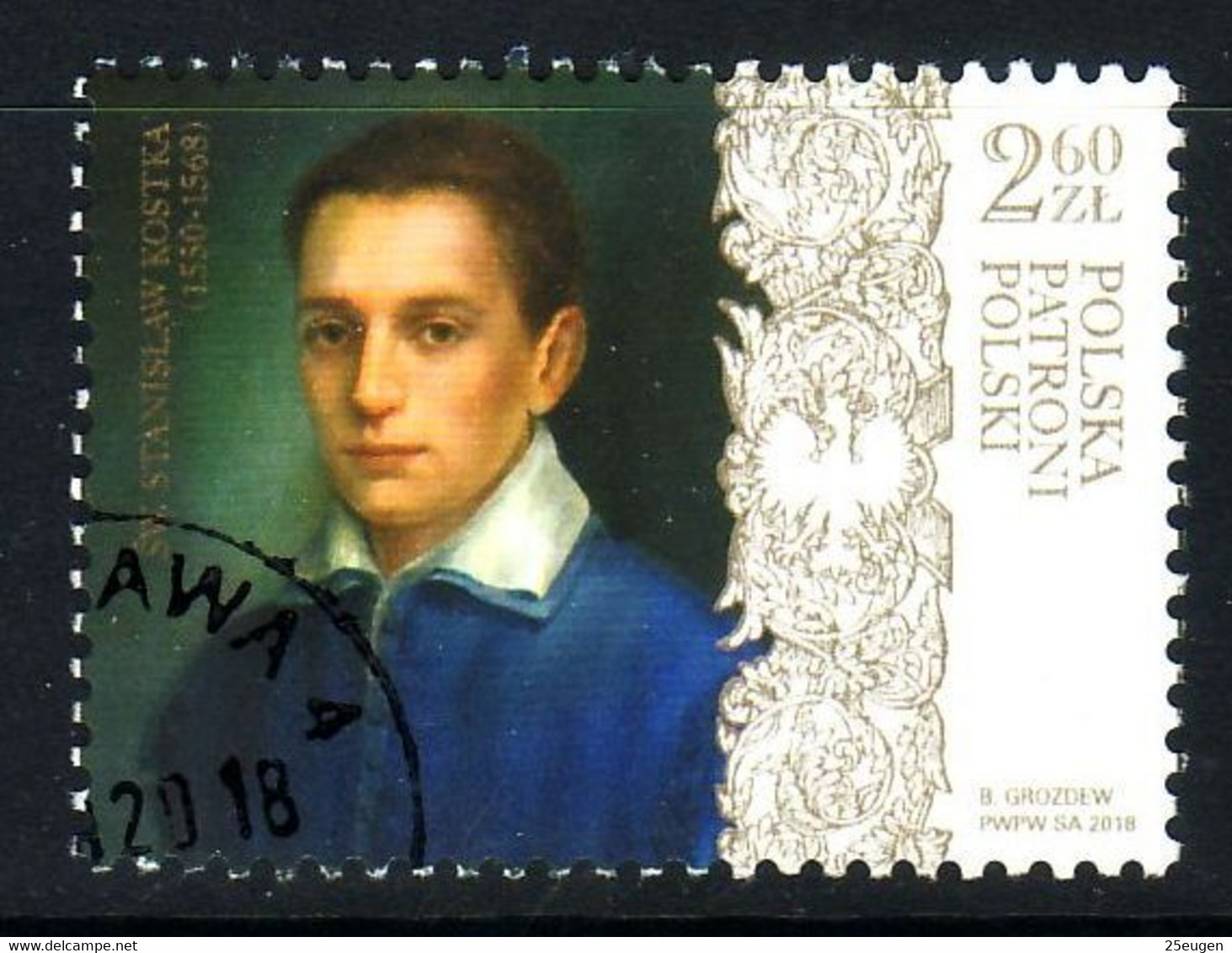 POLAND 2018 Michel No 5006 Used - Oblitérés