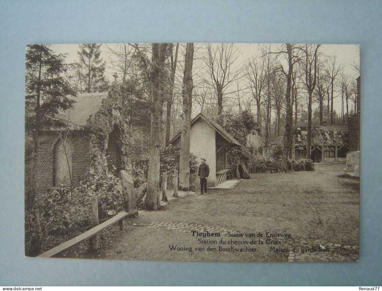 Anzegem - Tieghem - Station Du Chemin De La Coix - Statie Van De Kruisweg, Woning Van Den Boschwachter - Anzegem