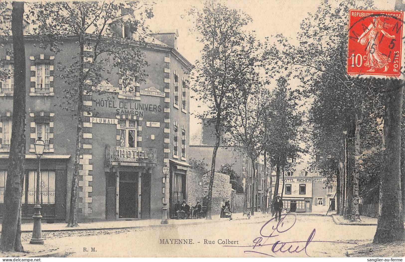 CPA 53 MAYENNE / RUE COLBERT - Other & Unclassified