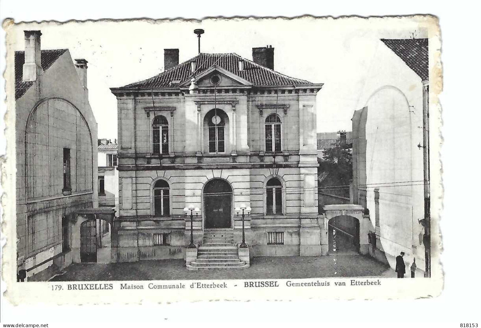 Etterbeek  179 BRUXELLES    Gemeentehuis Van Etterbeek  1948 - Etterbeek