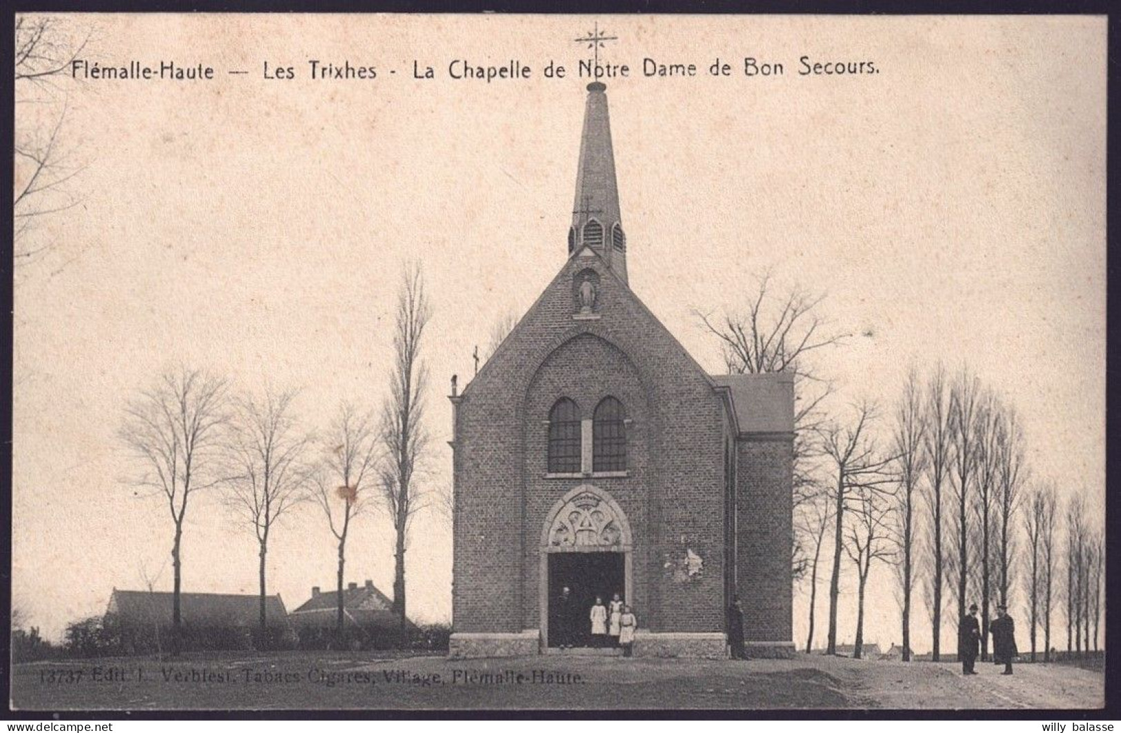 +++CPA - FLEMALLE HAUTE - Les Trixhes - La Chapelle De ND De Bon Secours  // - Flémalle