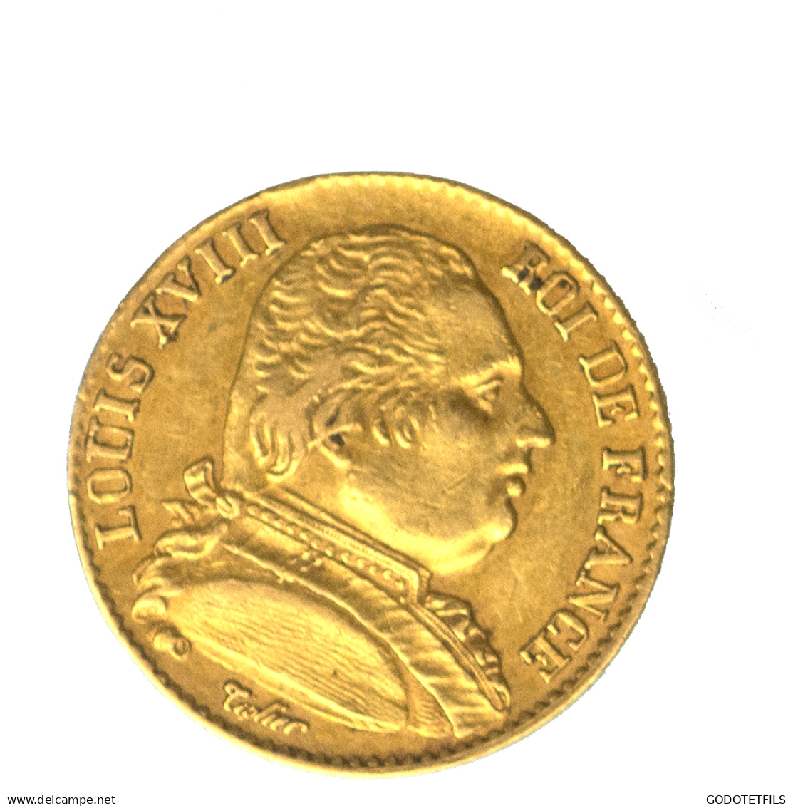 Louis XVIII-20 Francs 1815 Lille - 20 Francs (gold)