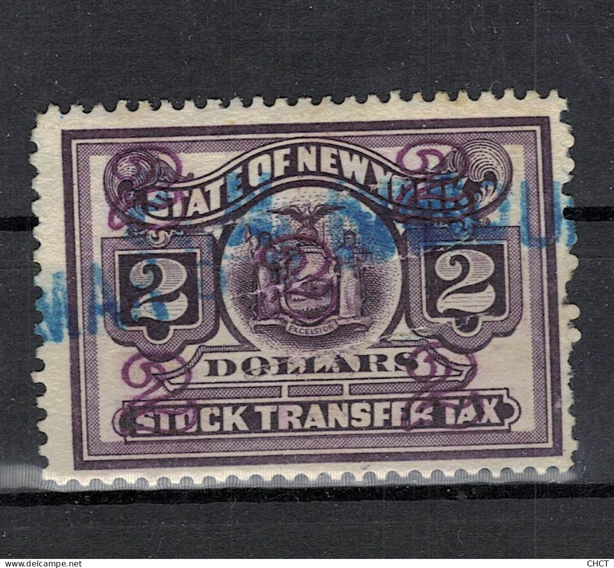 CHCT26 - State Of New York, Stock Transfer Tax Stamp, America - Sin Clasificación