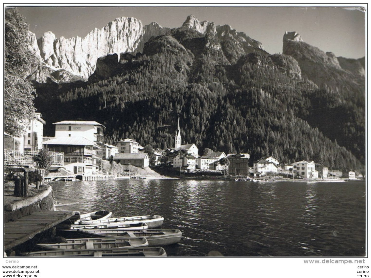 ALLEGHE (BL):  LAGO  E  MONTE  CIVETTA  -  FOTO  -  FG - Water Towers & Wind Turbines