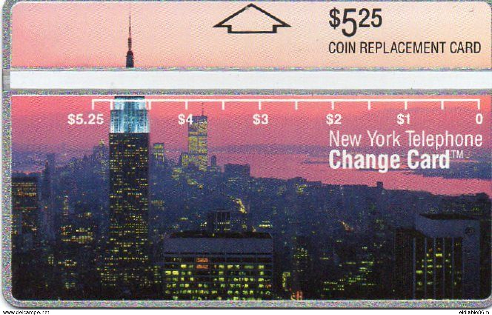 UNITED STATES - L&G - NYNEX - NEW YORK SKYLINE - 210B - MINT - [1] Holographic Cards (Landis & Gyr)