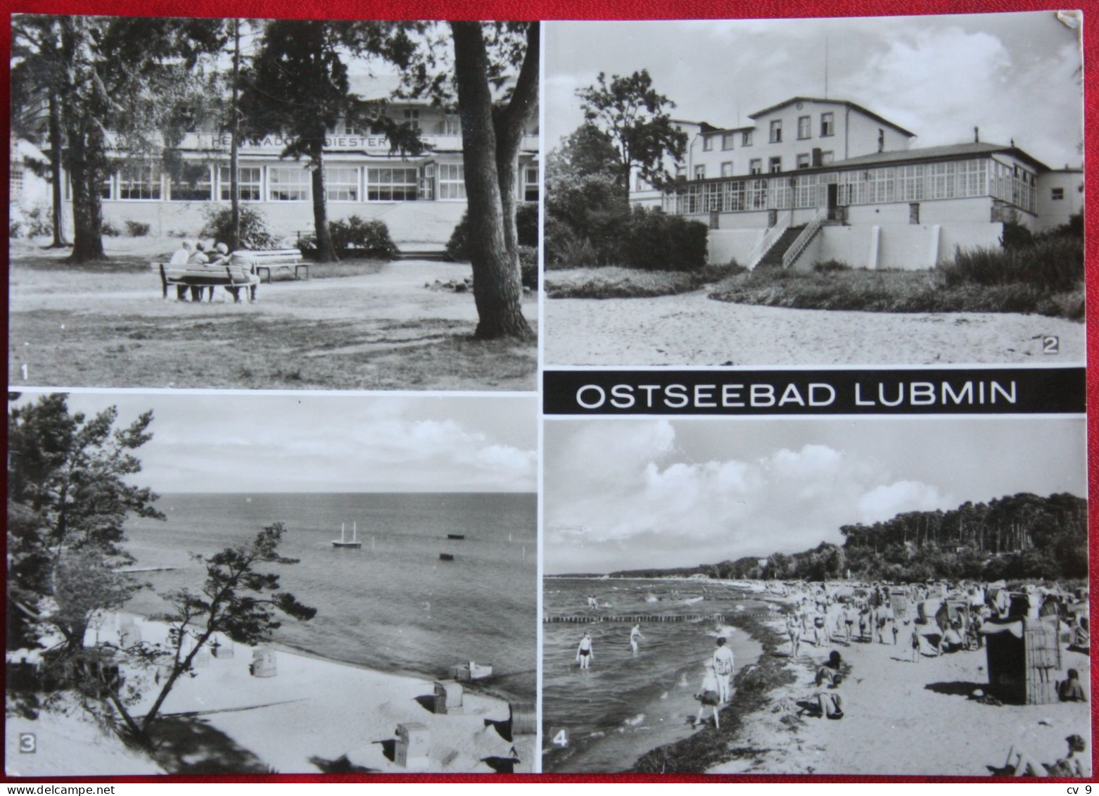 AK Ostseebad LUBMIN VEB Bild Und Heimat Deutschland DDR Gelaufen Used Postcard A14 - Lubmin