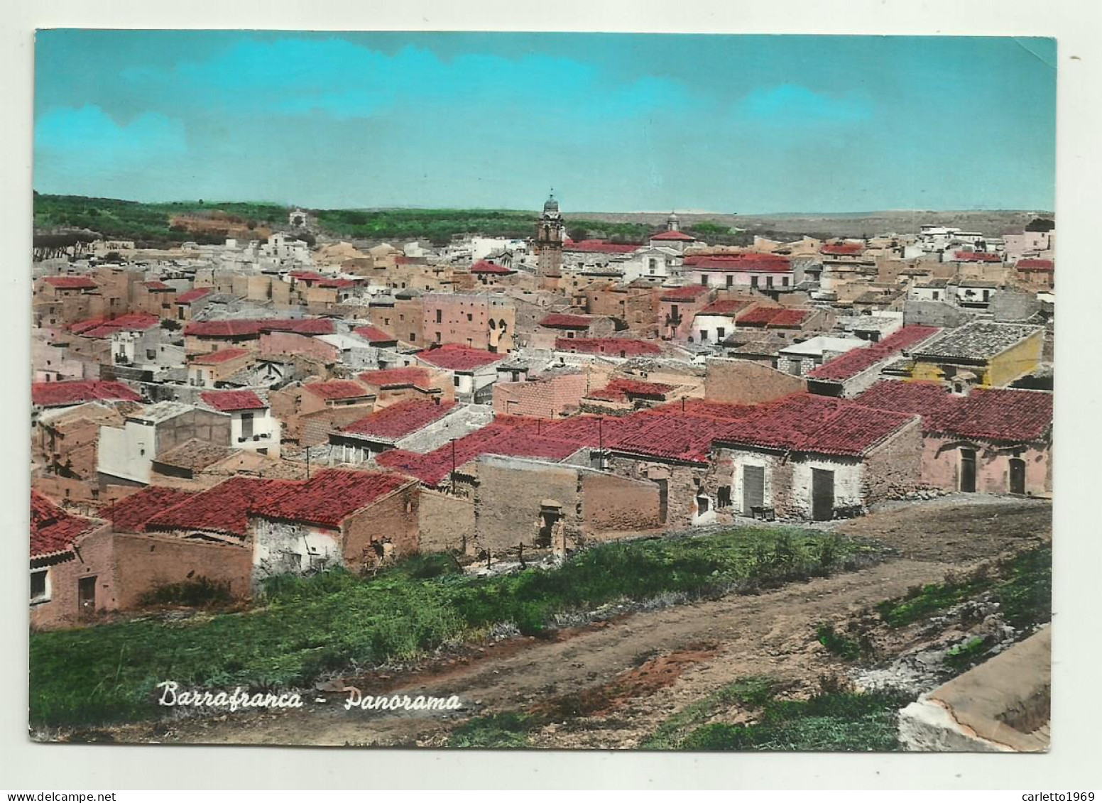 BARRAFRANCA - PANORAMA -  VIAGGIATA FG - Enna