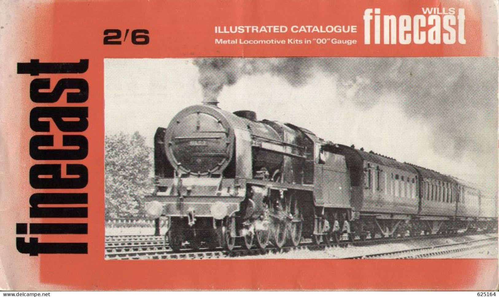 Catalogue WILLS Finecast 1969 Metal Locomotive Kits RED Edition - Inglese