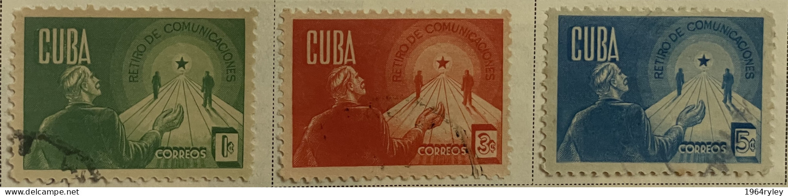 CUBA  - (0) - 1943 - # 381/383 - Gebraucht