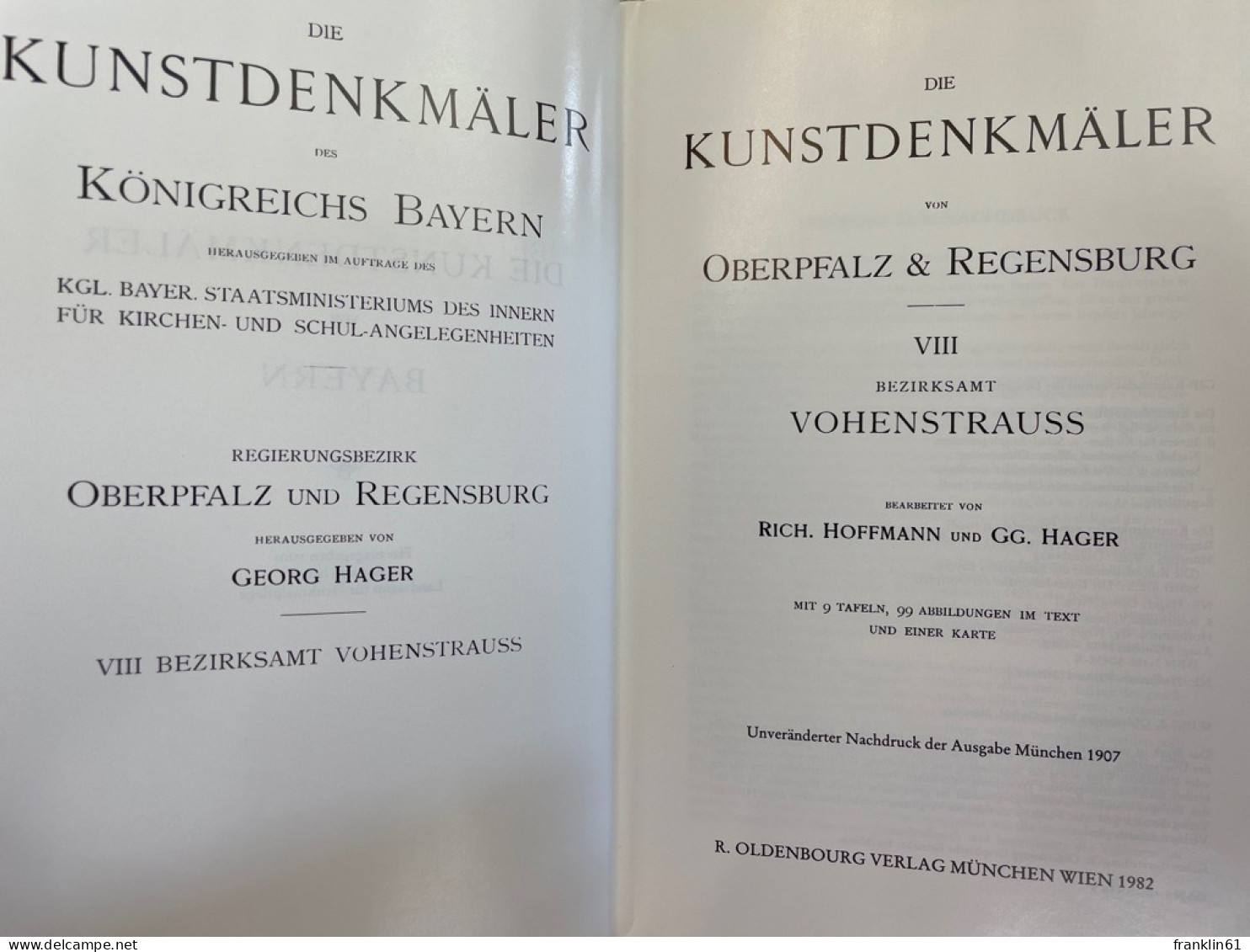 Die Kunstdenkmäler Von Oberpfalz & [und] Regensburg; Teil 8., Bezirksamt Vohenstrauss. - Architecture