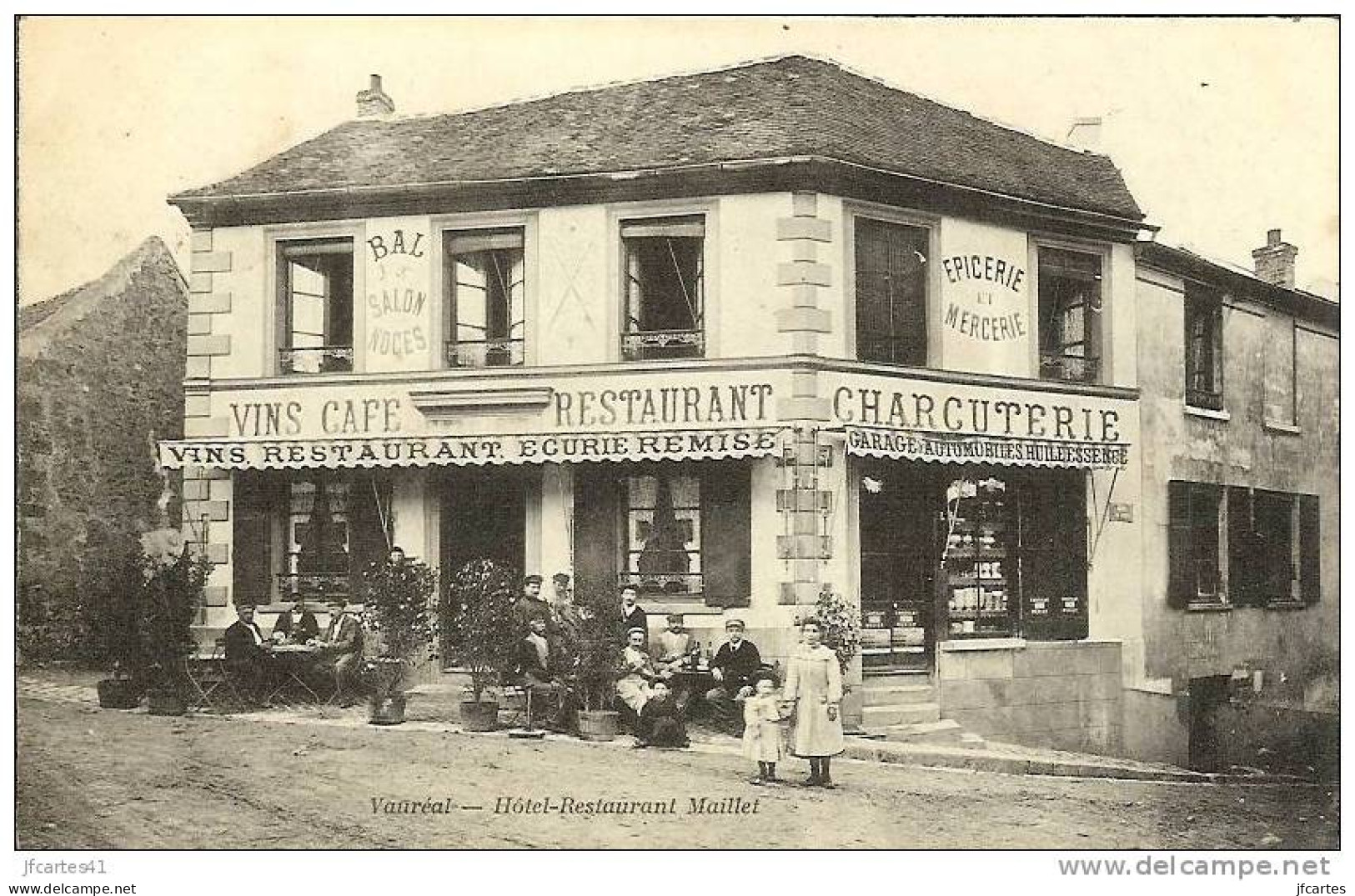 95 - VAUREAL - Hôtel-Restaurant Maillet - Vauréal