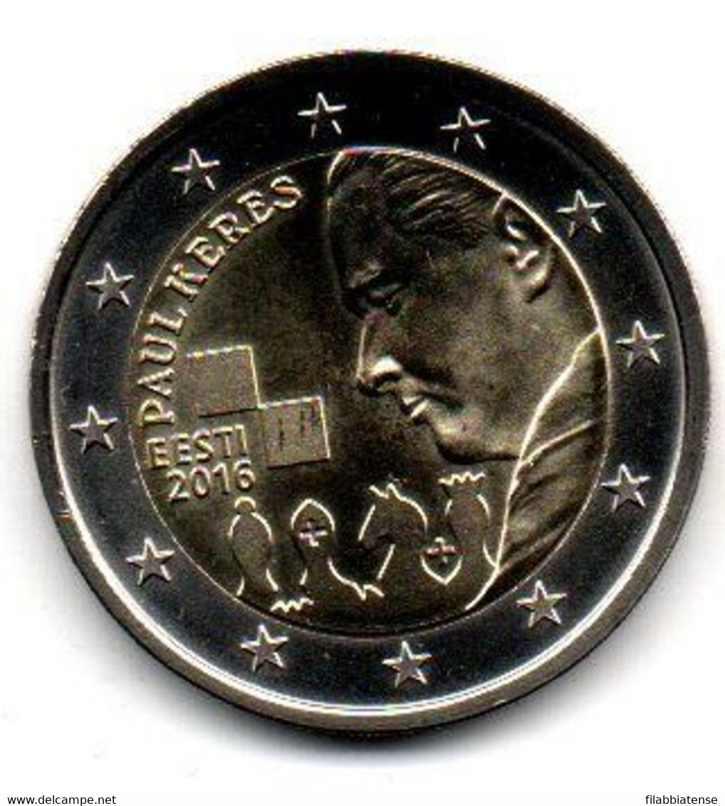 2016 - Estonia 2 Euro P. Keres      ------ - Estonia