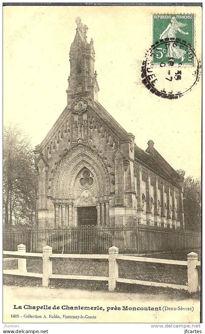 79 - MONCOUTANT - La Chapelle De Chantemerle, Près De Moncoutant - Moncoutant