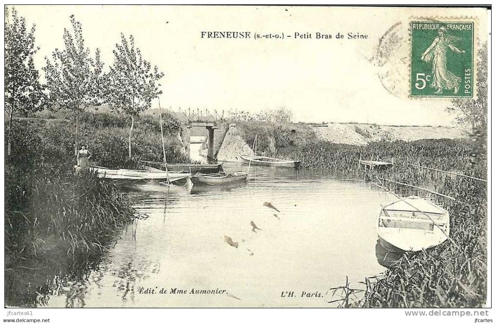 78 - FRENEUSE - Petit Bras De Seine - Freneuse