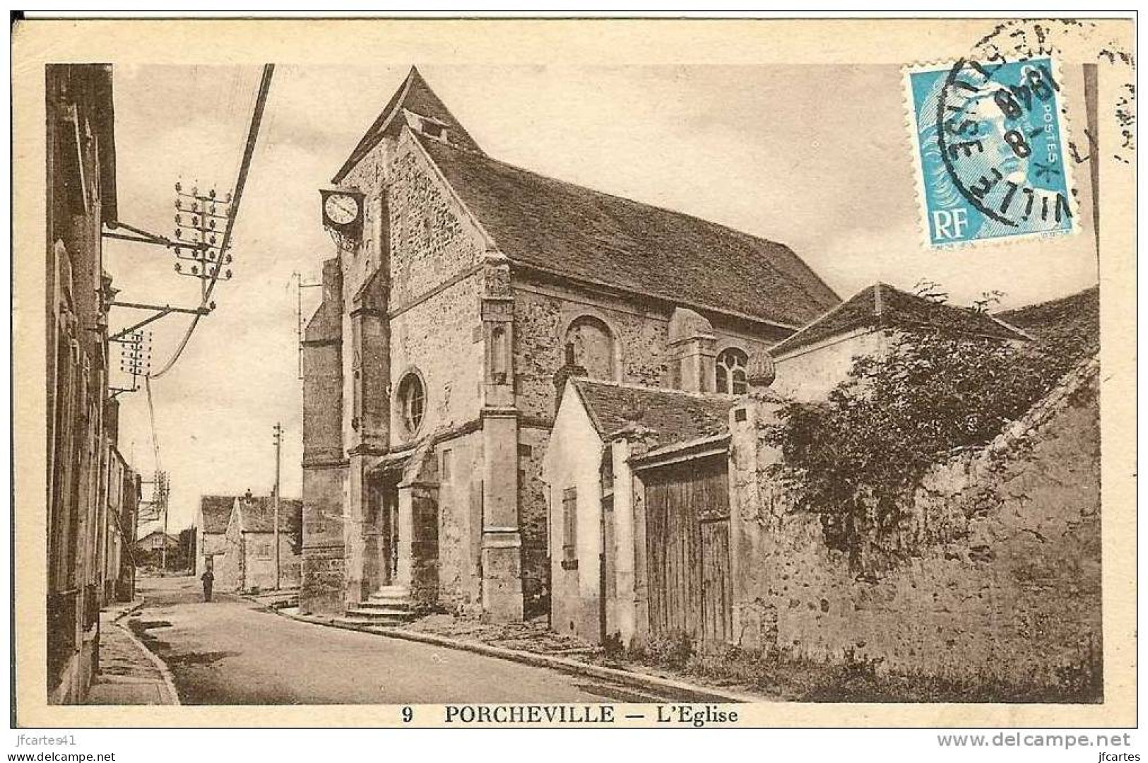 78 - PORCHEVILLE - L'Eglise - Porcheville