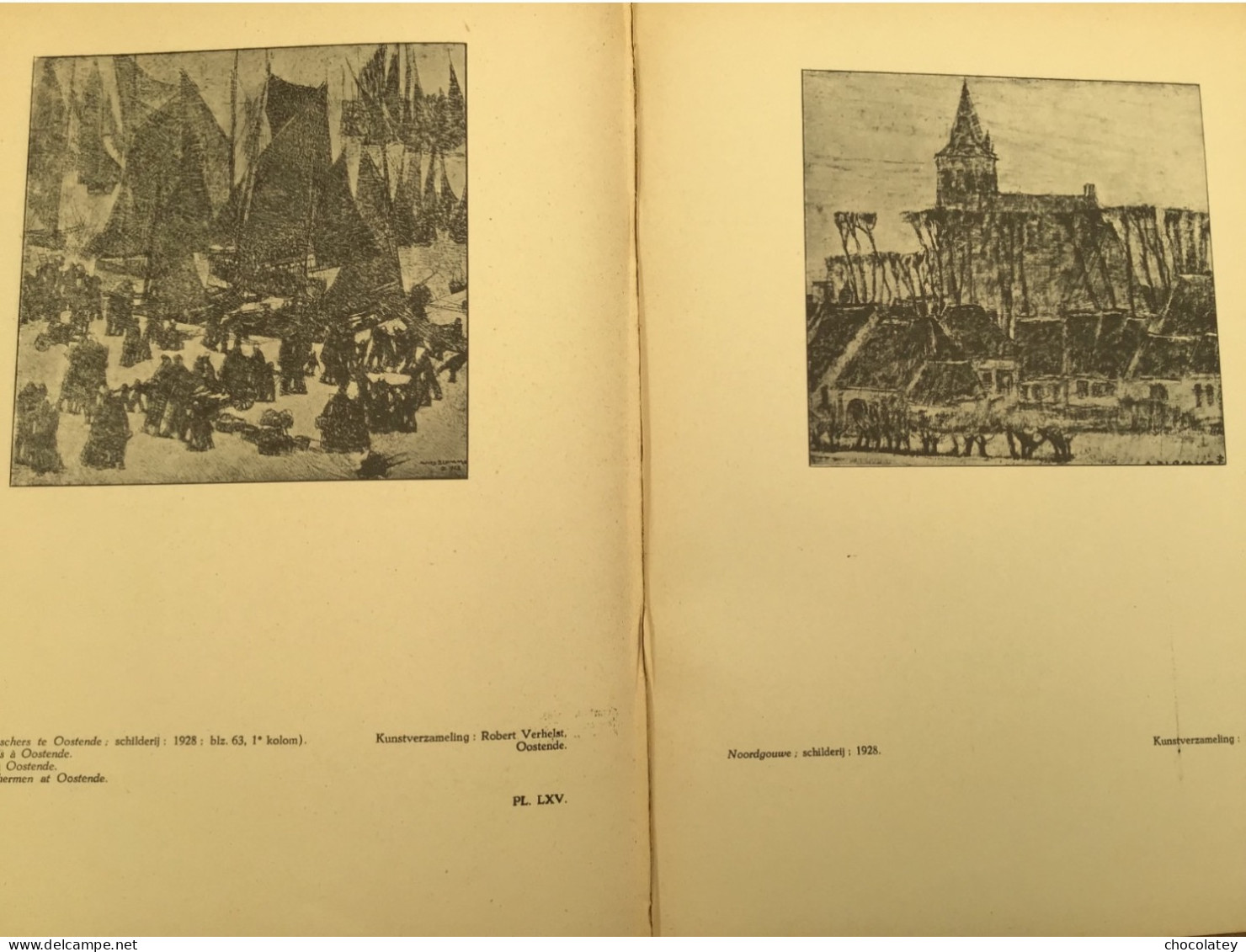 Alfons Blomme Kunstschilder Roeselare Tielt Oostende Isidoor Van Beugel - Antique