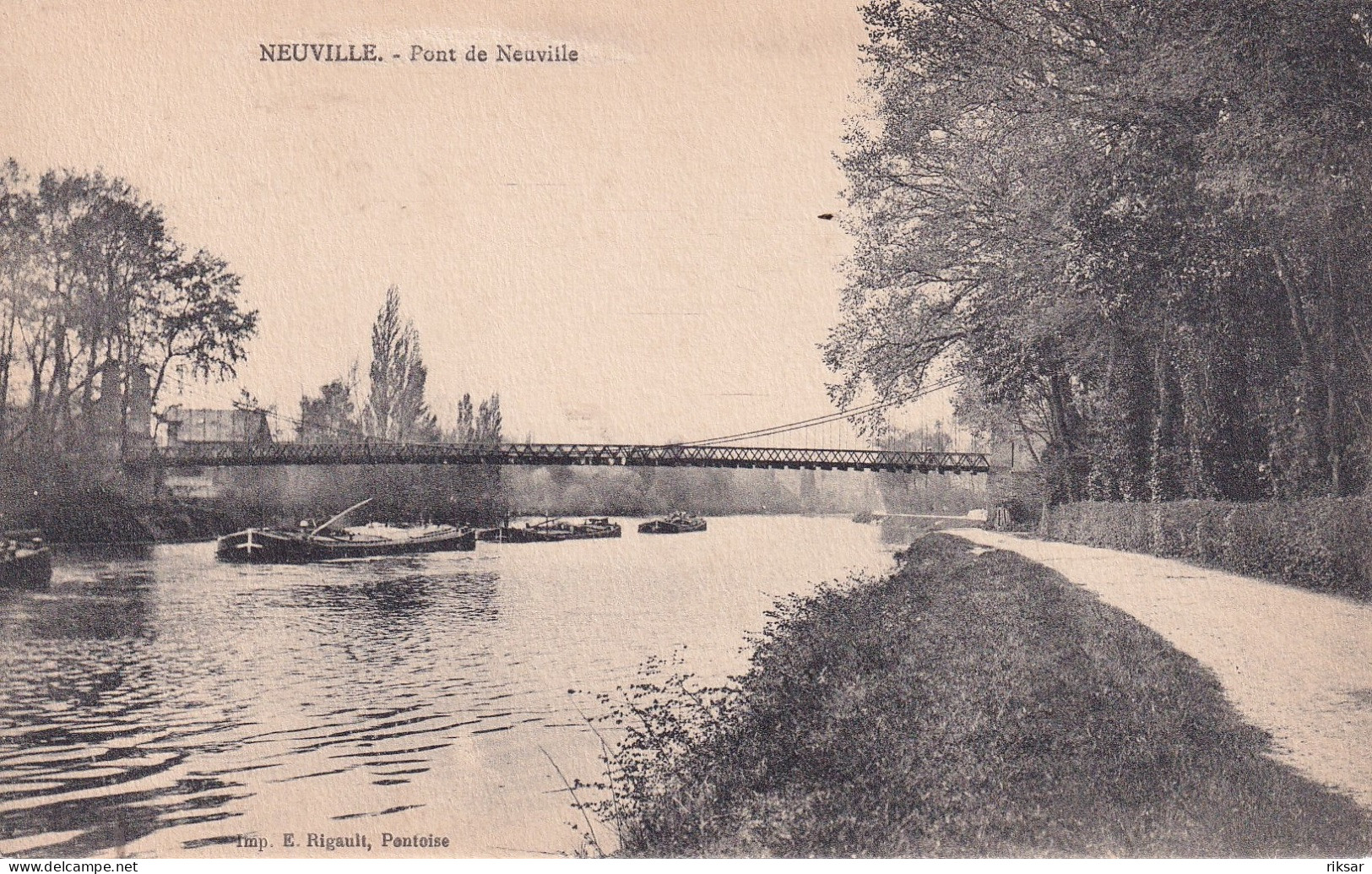 NEUVILLE(BATEAU DE PENICHE) - Neuville-sur-Oise