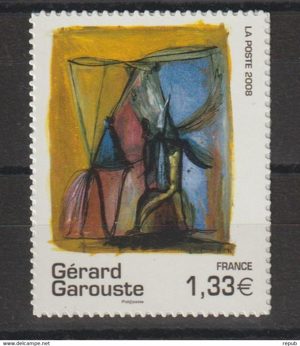 France 2008 Tableau Garouste 222, 1 Val. Neuf ** MNH - Nuovi