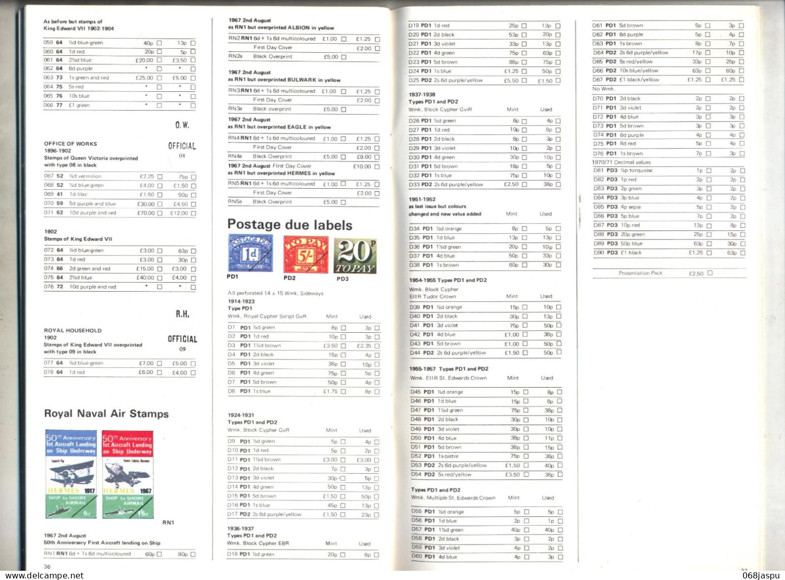 Catalogue Timbre De Grande Bretagne  1972 - Cataloghi Di Case D'aste