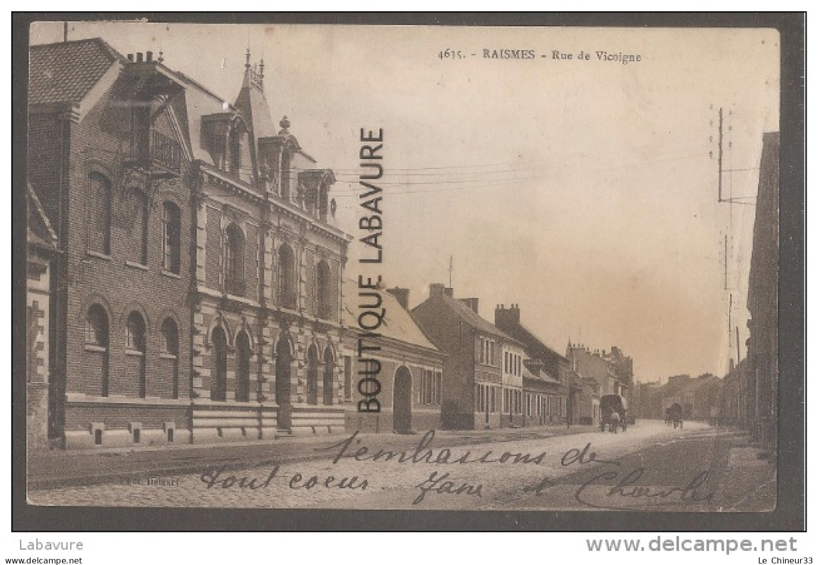 59---RAISMES--Rue De Vicoigne- - Raismes