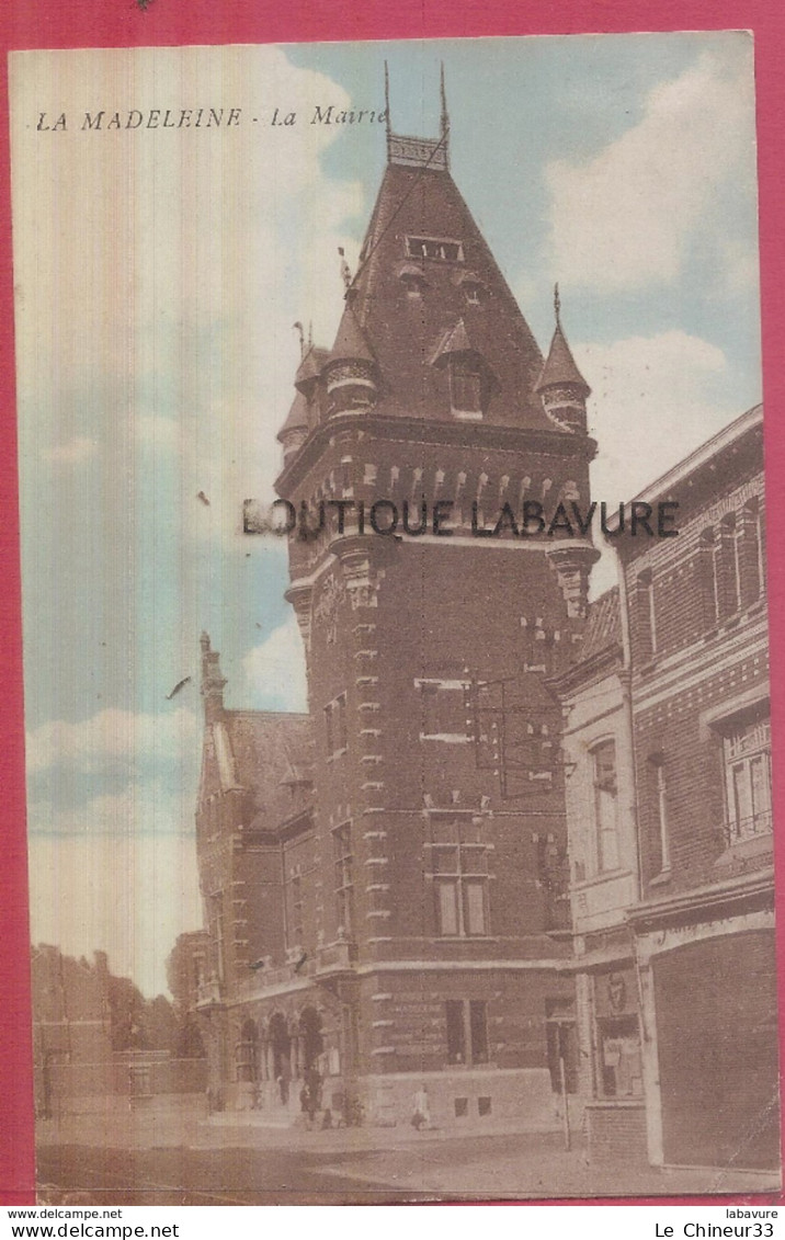 59 - LA MADELEINE-La Mairie---colorisée - La Madeleine