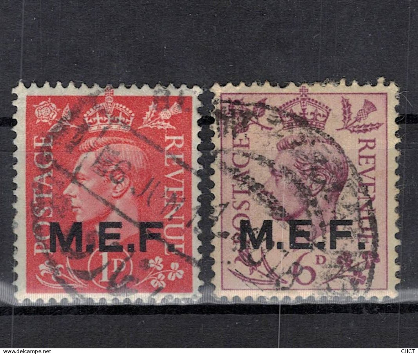CHCT28 -  British Occupation Of Italian Colonies, Middle East Forces, 1934, Britain - Revenue Stamps