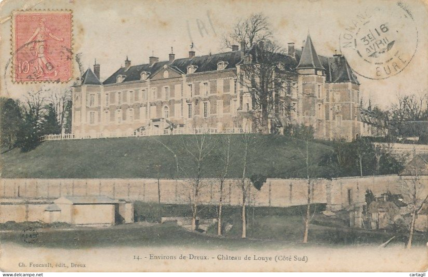 CPA-10795-27 (Eure)-Environs De Dreux-illiers L'évêque-Chateau De Louye (Côté Sud)-Envoi Gratuit - Routot