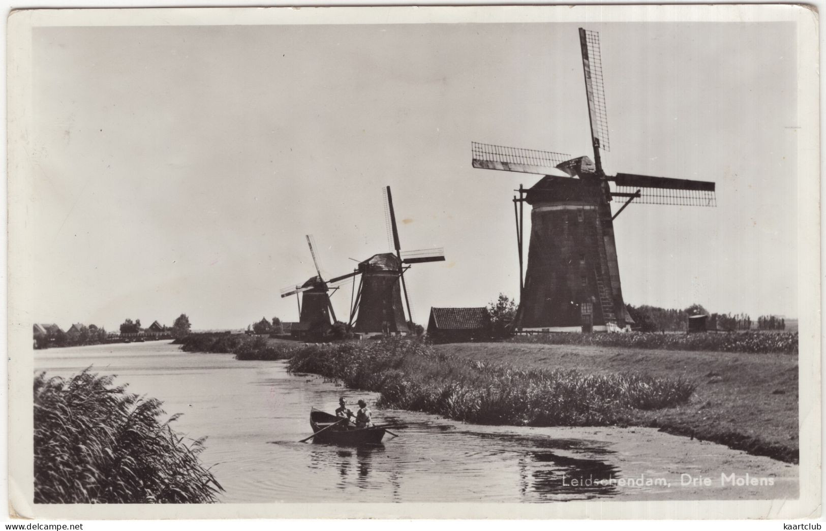 Leidschendam - Drie Molens - (Zuid-Holland, Nederland) - (Uitg. A. V.d. Akker - Jospe) - Moulin/Mill/Mühle - Leidschendam