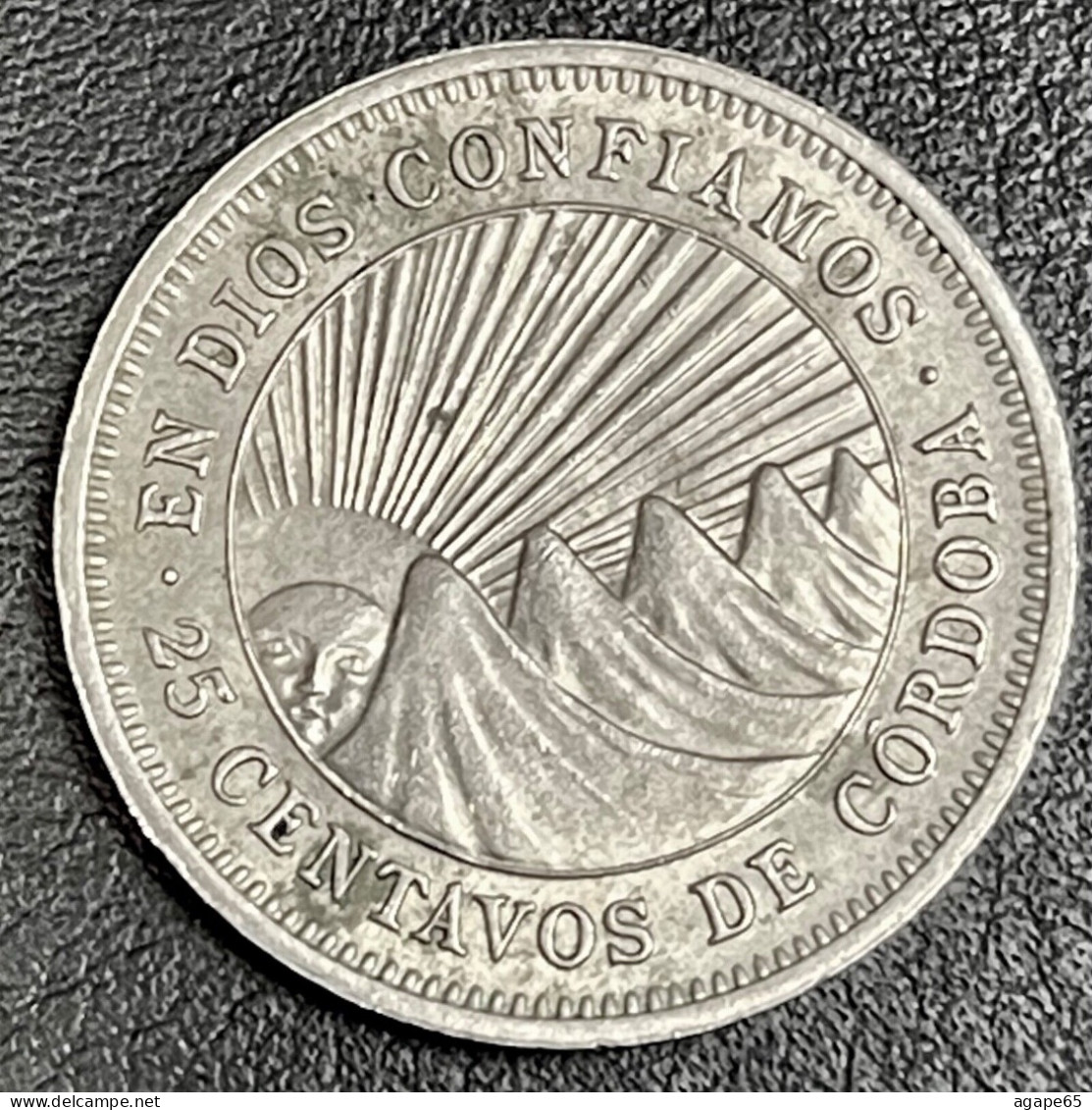 25 Centavos, Nicaragua, 1965 - Nicaragua