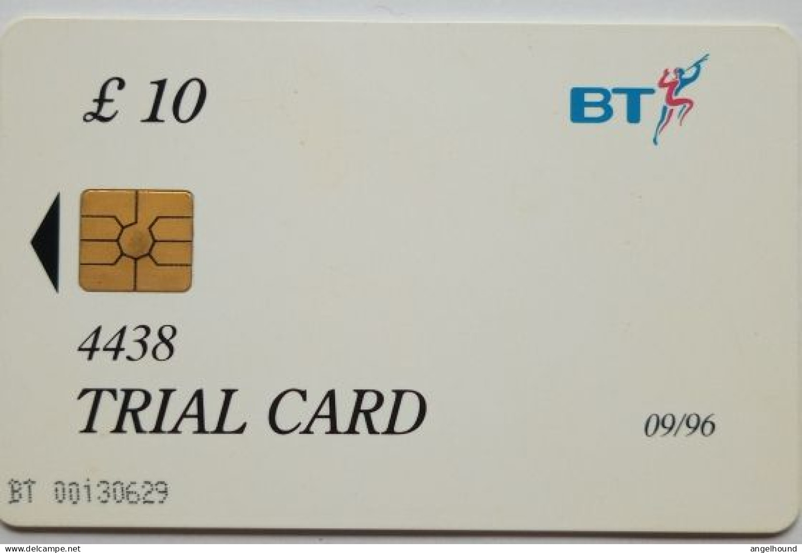 UK- BT £10 Trial Card - BT Test & Proef