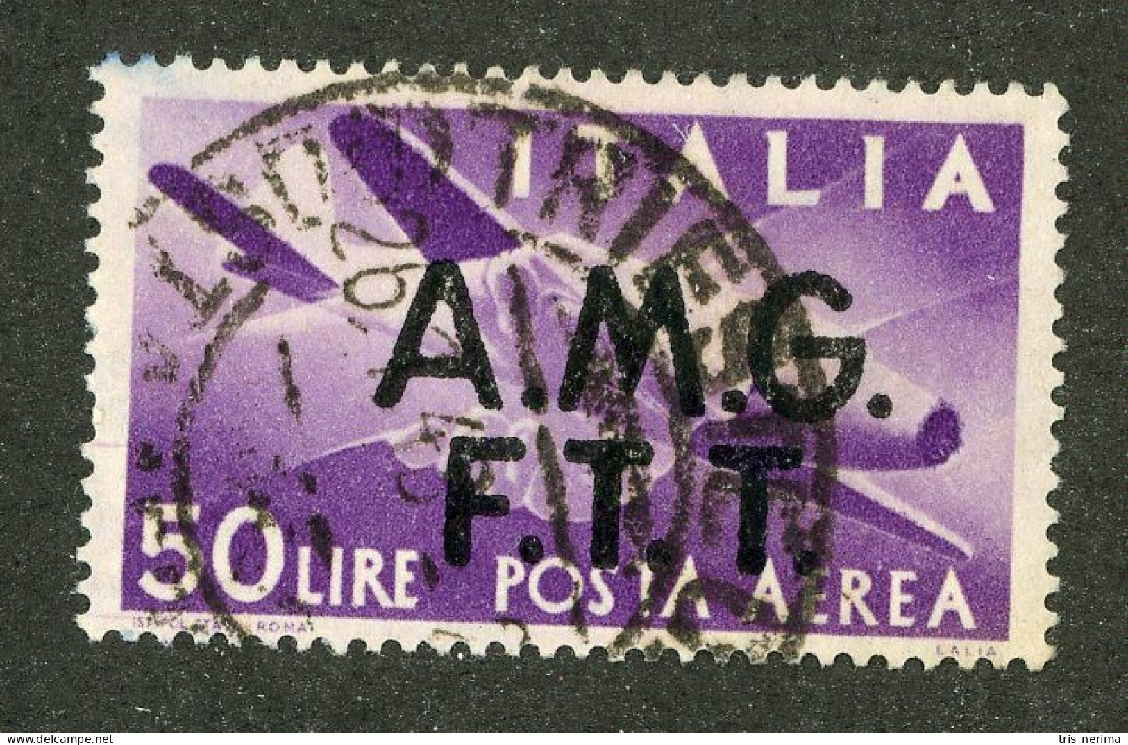 887 Italy 1947 Scott #C6 Used (Lower Bids 20% Off) - Poste Aérienne