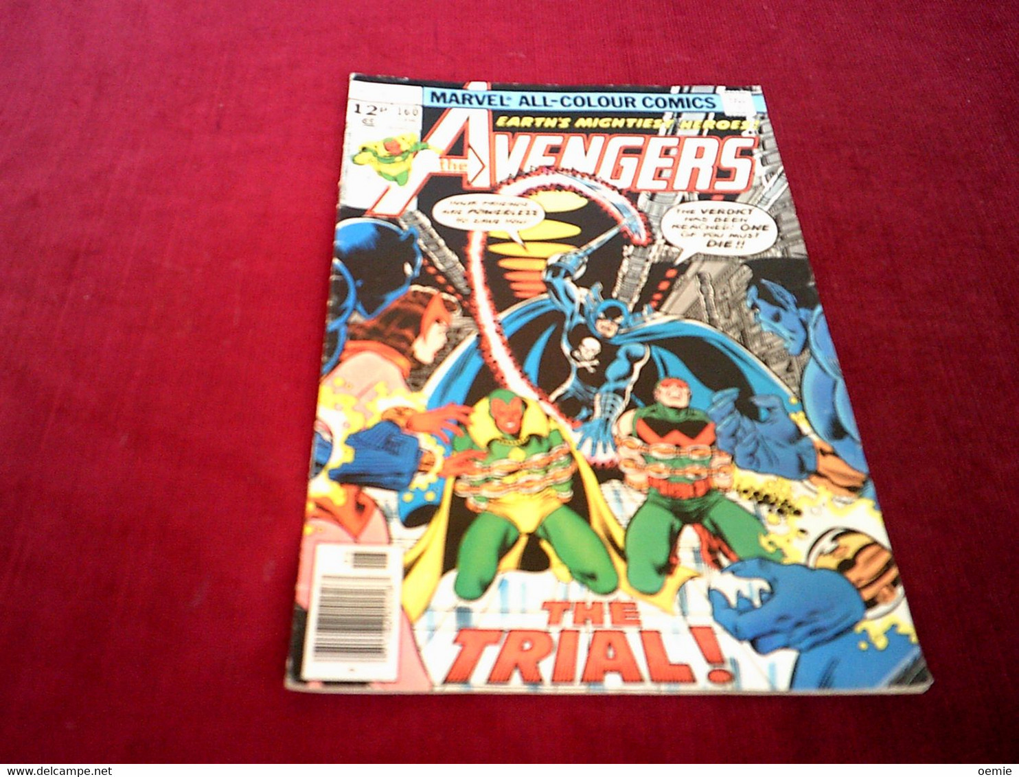 THE  AVENGERS  N° 160 JUNE 1977 - Marvel