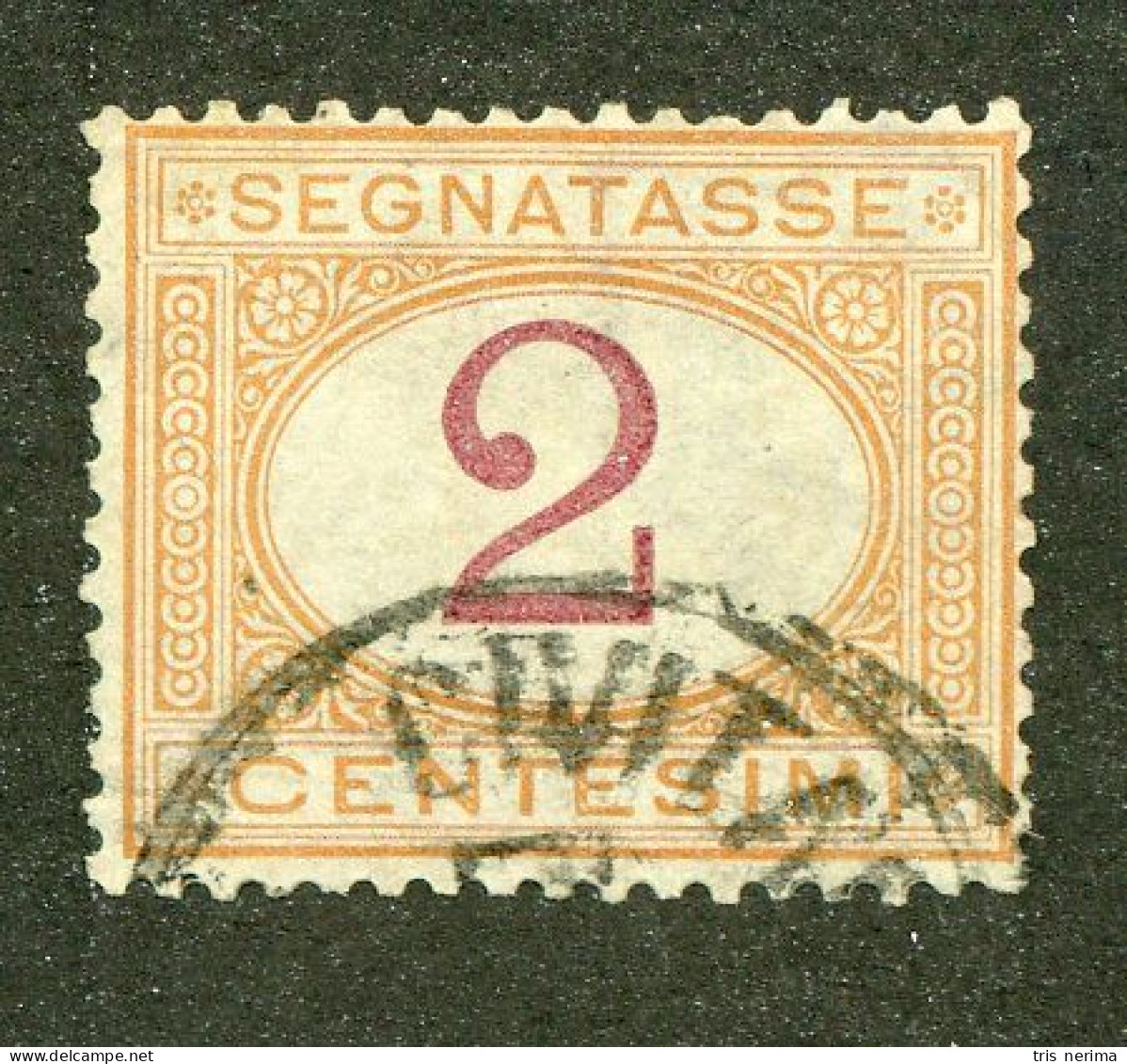 950 Italy 1870 Scott #J4 Used (Lower Bids 20% Off) - Postage Due