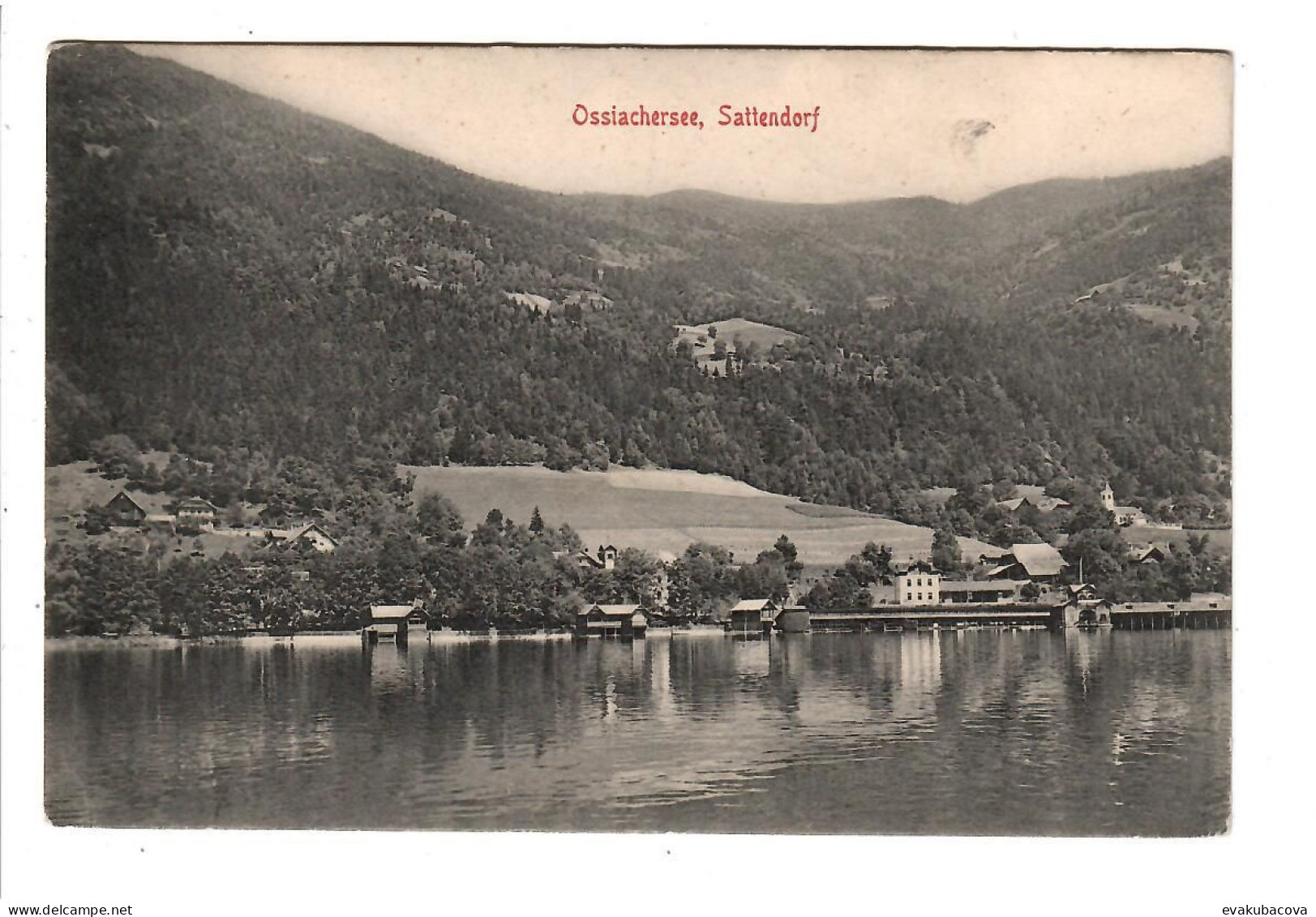 Ossiachersee. - Ossiachersee-Orte