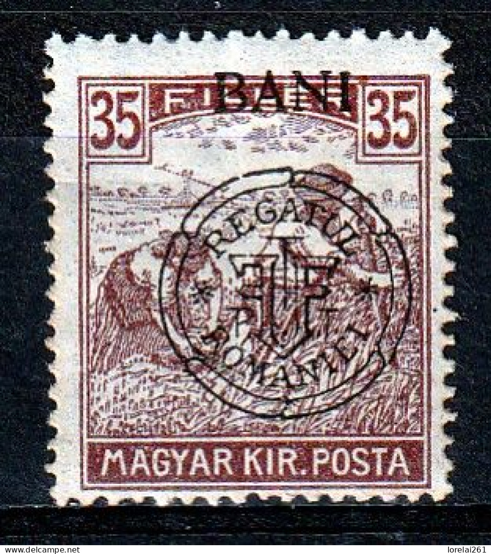 1919 - Romanian Occupation In Hungary  Mi No  33 I  LES SACKER - Foreign Occupations
