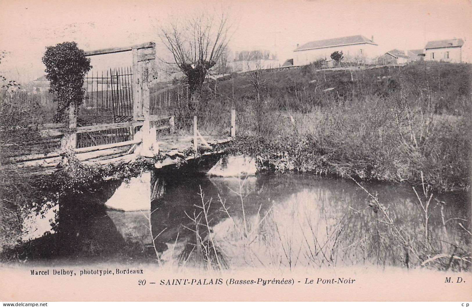 Saint Palais - le Pont Noir  - CPA°J