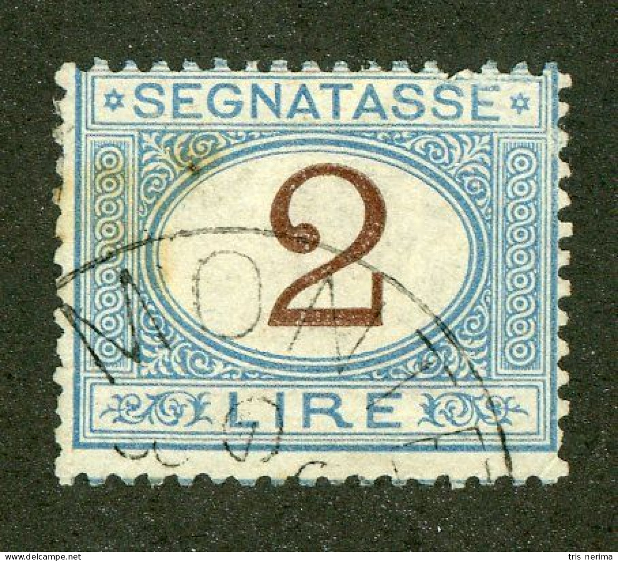 991 Italy 1870 Scott #J15 Used (Lower Bids 20% Off) - Portomarken