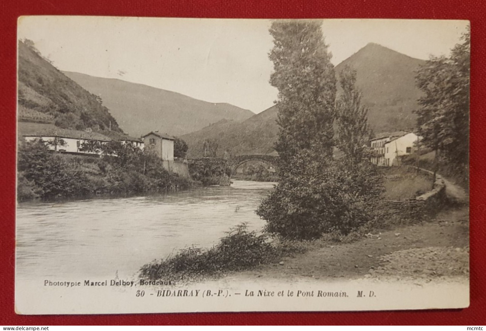 CPA - Bidarray -(B.-P.) - La Nixe Et Le Pont Romain - Bidarray