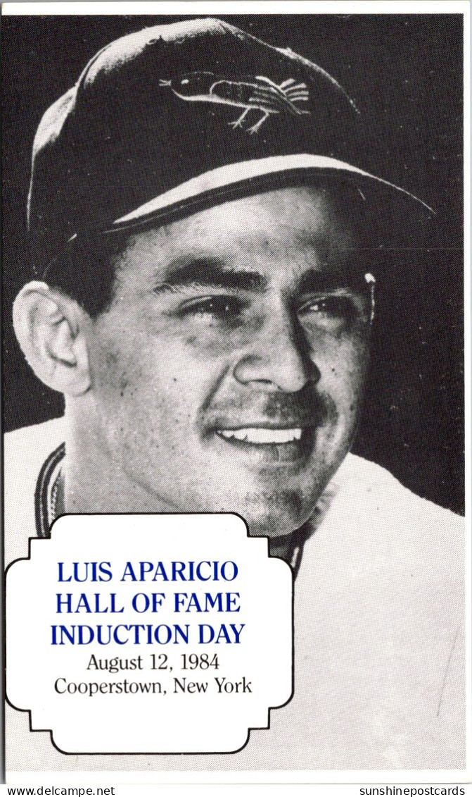 Baseball Luis Aparicio Baltimore Orioles - Honkbal