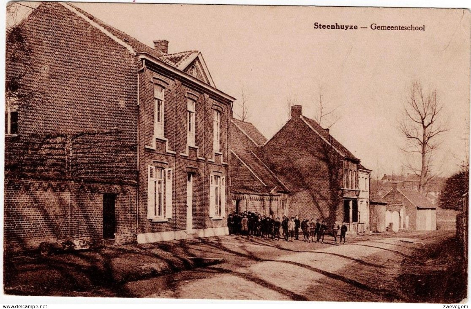 STEENUYZE. - Gemeenteschool. - Herzele