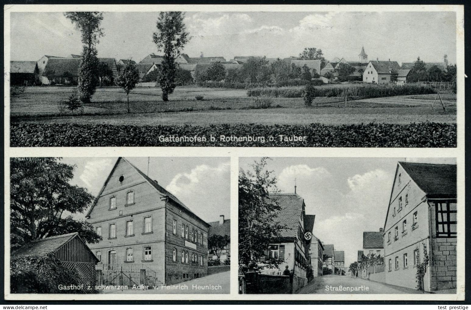 WÜRZBURG 2/ A/ Hilf/ Mit Im/ Deutschen/ Frauenwerk 1940 (7.11.) MWSt (= Altgerman. Hakenkreuz, Fruchtbarkeits- U. Lebens - Sonstige & Ohne Zuordnung