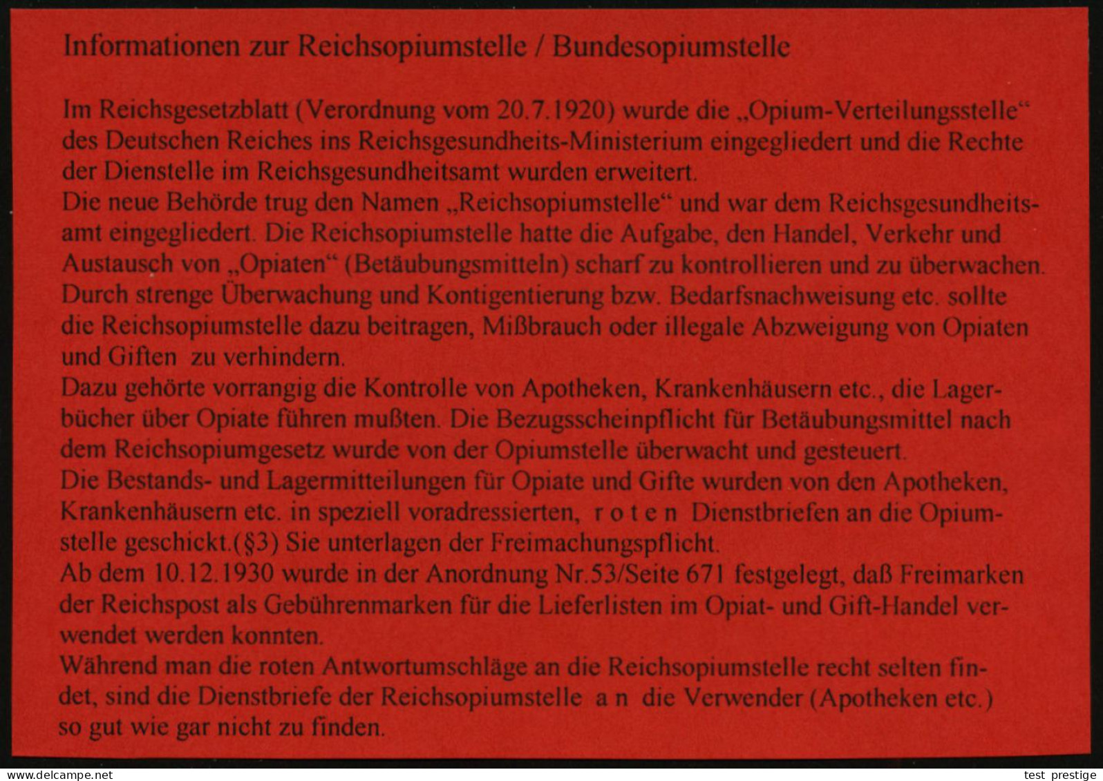 BAD NAUHEIM/ **g/ DAS HERZ-/ HEILBAD/ DER WELT 1936 (2.9.) MWSt Auf Dienst-Bf.: Opiumstelle Im Reichsgesund-heitsamt Ber - Drogen