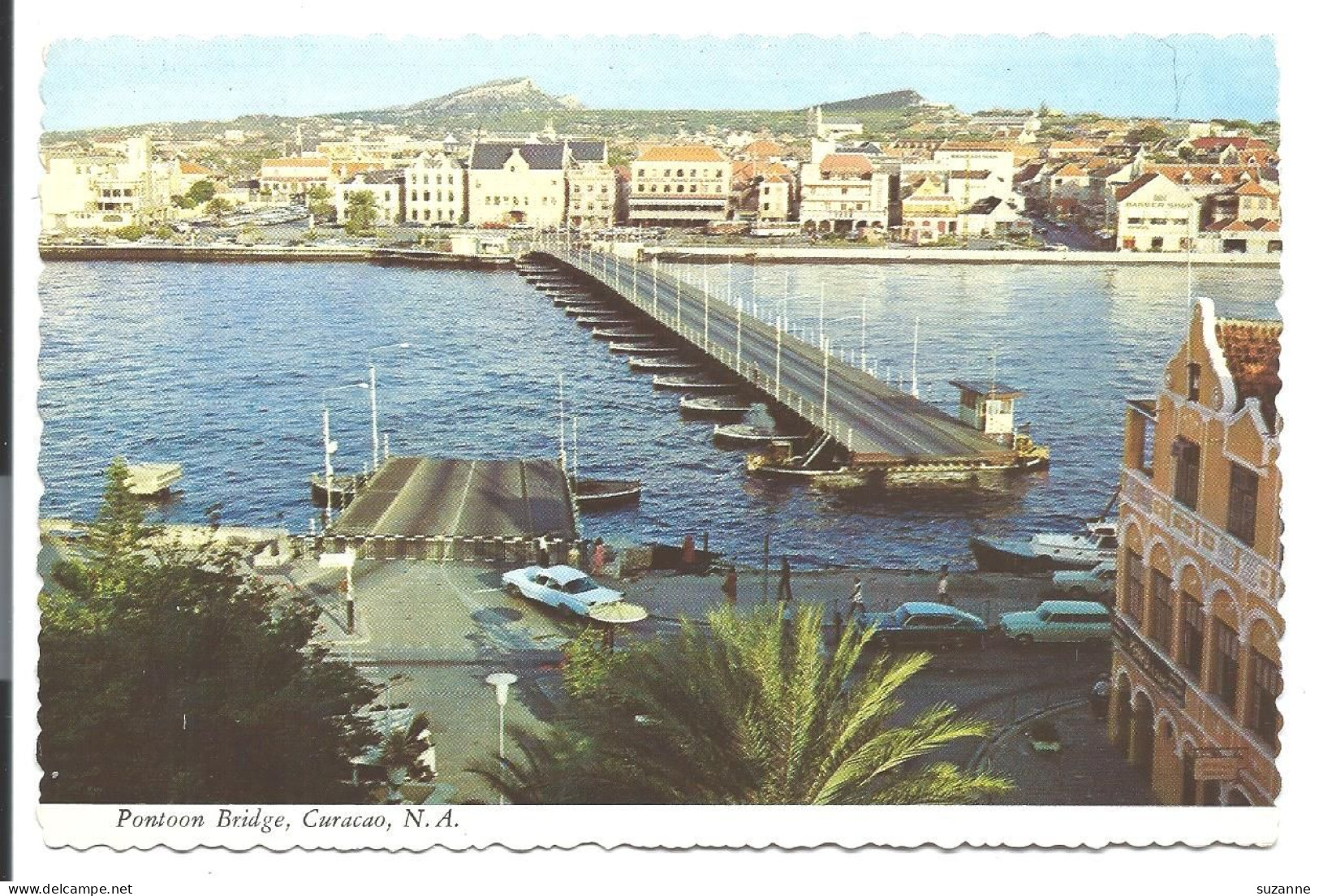 PONTOON BRIDGE - WILLEMSTAD CURACAO 1972 N.A. - Curaçao