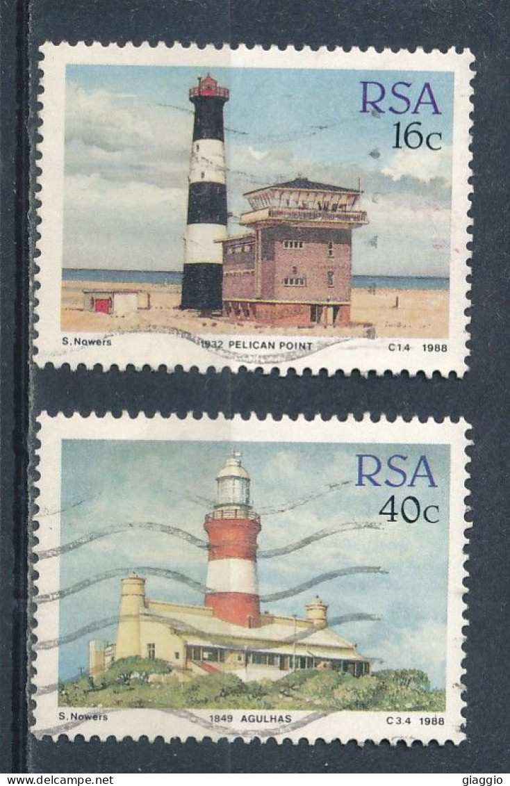 °°° SOUTH AFRICA  - Y&T N°656/58 - 1988 °°° - Used Stamps