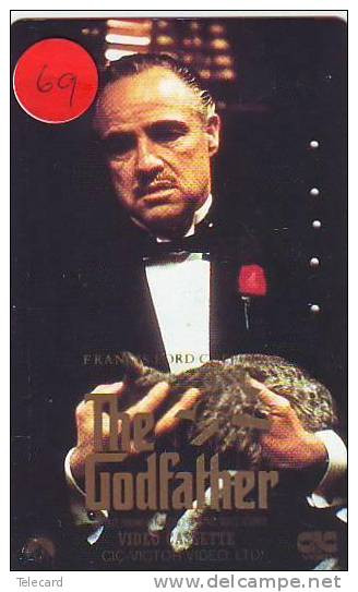 Telecarte Japonaise (69) THE GODFATHER Telefonkarte Japan  Film - Cinema - Movie - Kino - Kino