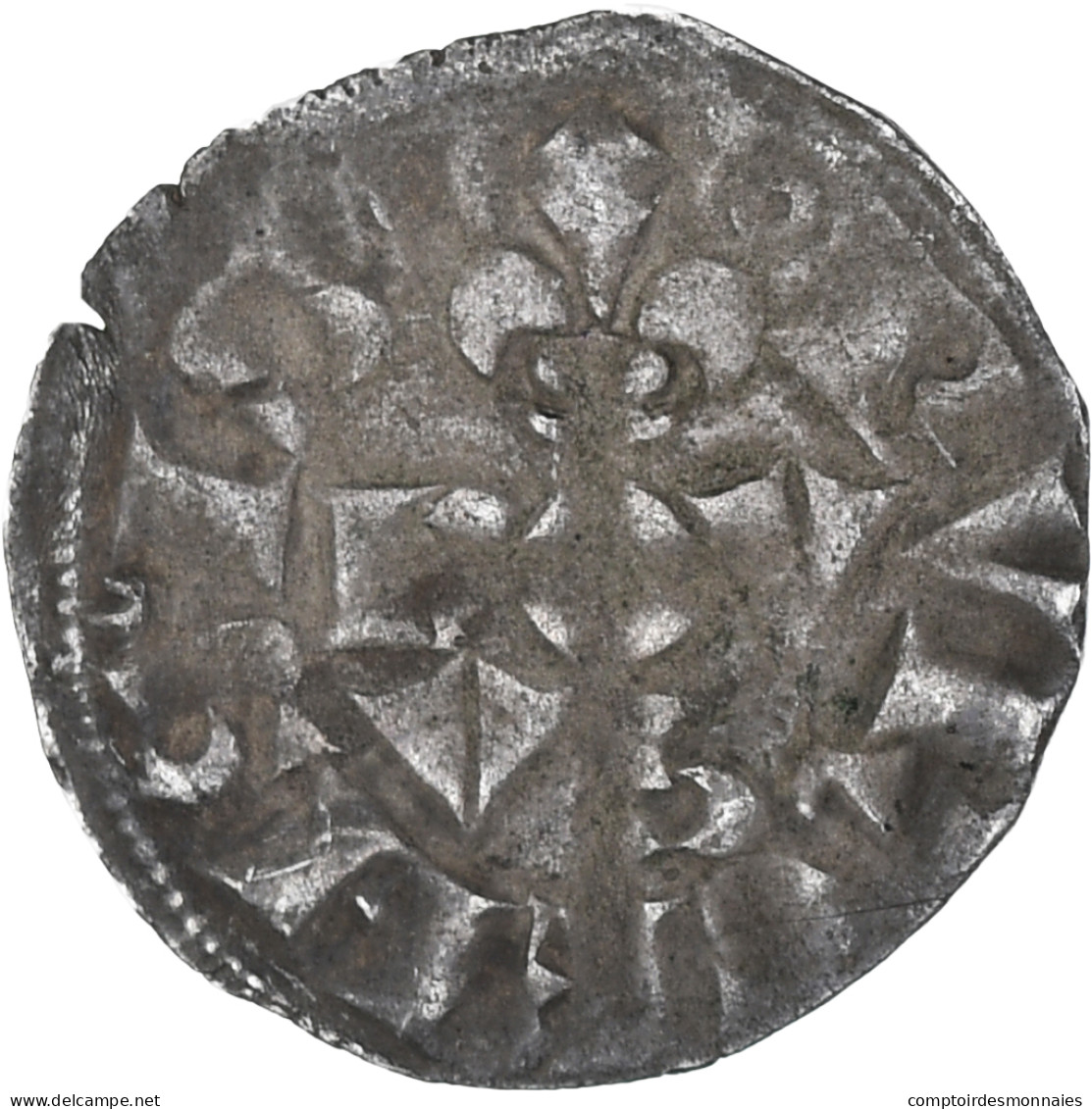 France, Philippe IV Le Bel, Bourgeois Simple, TTB, Billon, Duplessy:232 - 1285-1314 Felipe IV El Hermoso